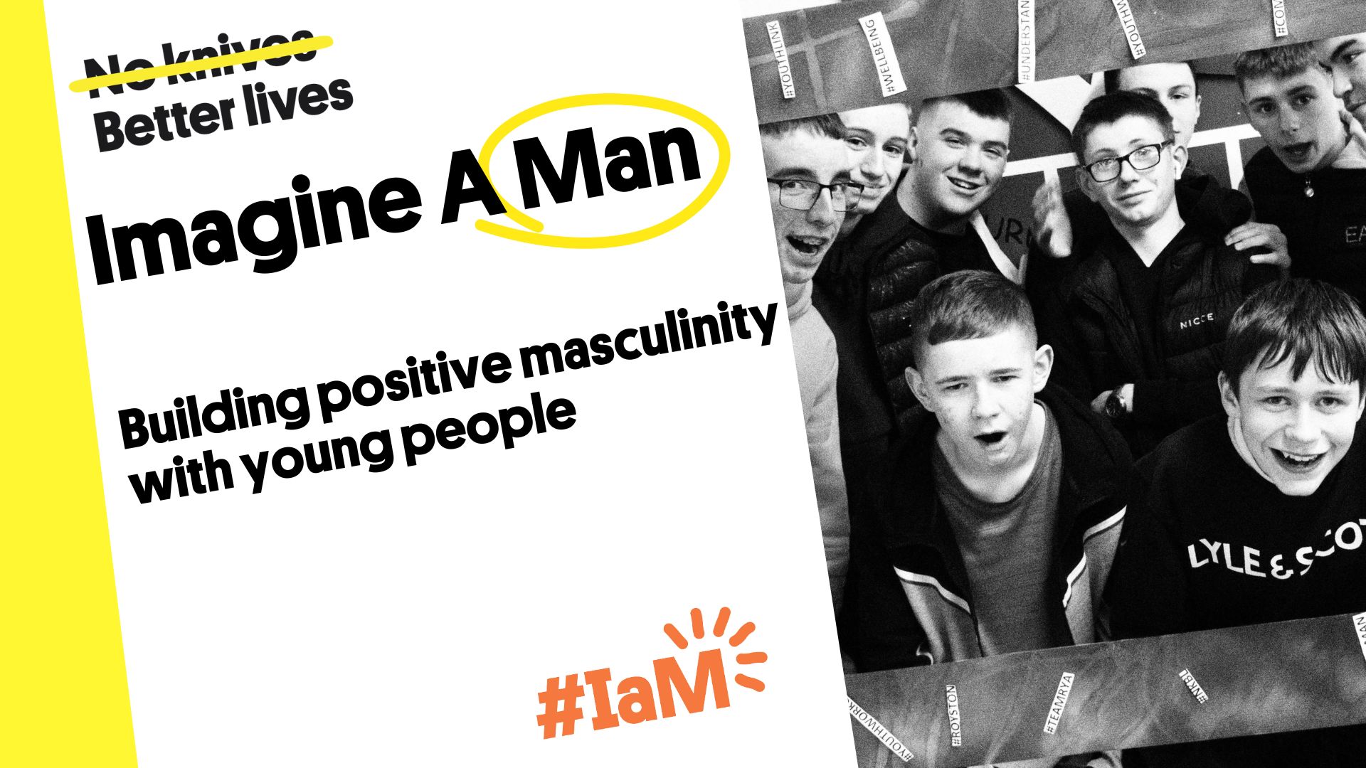 Imagine a Man - Building positive masculinity with young people